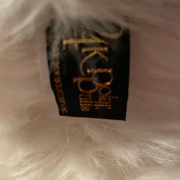 Vintage 24K Polar Puff SHEEP Dog 1991 Polar Puff Special Effects 18" - Picture 6 of 7